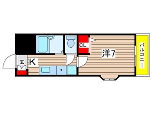 ミーレ学園前の物件間取画像